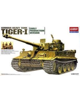 ACADEMY 1/35 SCALE PLASTIC MODEL MILITARY KIT - 13264 TIGER 1 ACD13264