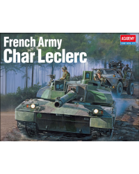 ACADEMY 1/72 SCALE PLASTIC MODEL MILITARY KIT - 13427 - French Army Char Leclerc