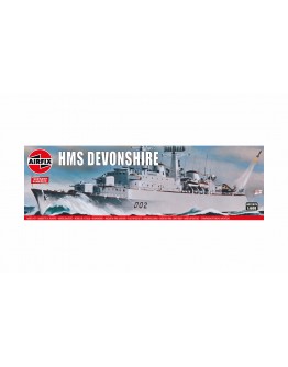 AIRFIX VINTAGE CLASSICS 1/600 SCALE MODEL KIT - A03202V - HMS Devonshire