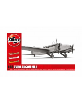 AIRFIX 1/48 SCALE MODEL AIRCRAFT KIT - A09191 - Avro Anson Mk.1