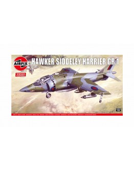AIRFIX VINTAGE CLASSICS 1/24 SCALE MODEL KIT - A18001V - Hawker Siddley Harrier GR.1