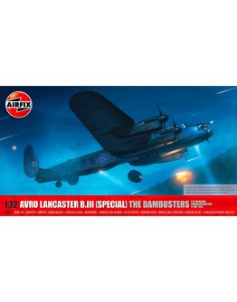 AIRFIX 1/72 SCALE MODEL AIRCRAFT KIT - A09007 - Avro Lancaster B.III (Special) 'The Dambusters'