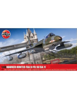 AIRFIX 1/48 SCALE MODEL AIRCRAFT KIT - A09192 - Hawker Hunter FGA.9/FR.10/GA.11