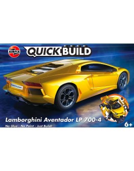 AIRFIX QUICKBUILD - J6026 - Lamborghini Aventador - Yellow