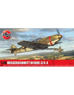 AIRFIX 1/48 SCALE MODEL AIRCRAFT KIT - A05120C - Messerschmitt BF109E-3/E-4