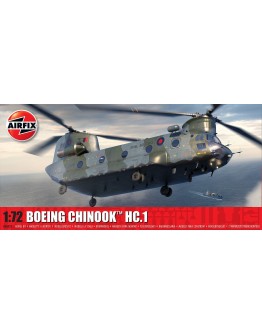 AIRFIX 1/72 SCALE MODEL AIRCRAFT KIT - A06023 - Boeing Chinook HC.1 (New Tooling)