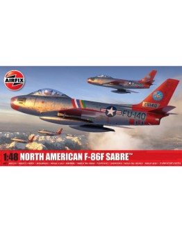 AIRFIX 1/48 SCALE MODEL AIRCRAFT KIT - A08111 North American F-86F Saber