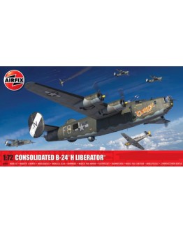 AIRFIX 1/72 SCALE MODEL AIRCRAFT KIT - A09010 - Consolidated B-24H Liberator 