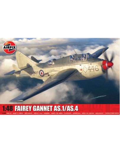 AIRFIX 1/48 SCALE MODEL AIRCRAFT KIT - A11007 - Fairy Gannet AS.1/AS.4