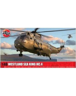 AIRFIX 1/48 SCALE MODEL AIRCRAFT KIT - A11008 - Westland Sea King HC.4