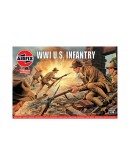 AIRFIX VINTAGE CLASSICS 1/76 SCALE MODEL MILITARY FIGURES KIT - A00729V - WWI U.S. Infantry