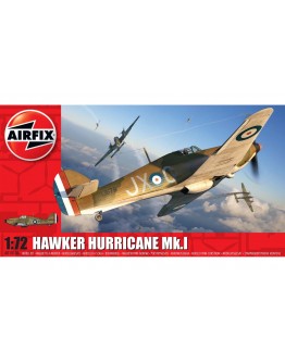 AIRFIX 1/72 SCALE MODEL AIRCRAFT KIT - A01010A - Hawker Hurricane Mk.1 