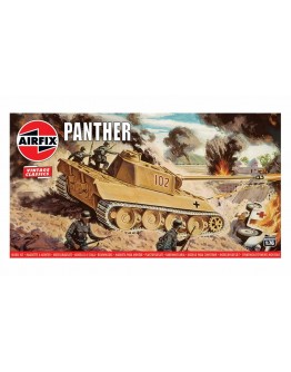 AIRFIX VINTAGE CLASSICS 1/76 SCALE MODEL MILITARY KIT - A01303V - Panther