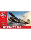 AIRFIX 1/72 SCALE MODEL AIRCRAFT KIT - A02052A - Gloster Gladiator Mk.I/Mk.II 