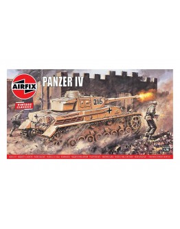AIRFIX VINTAGE CLASSICS 1/76 SCALE MODEL MILITARY KIT - A02308V - Panzer IV