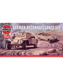 AIRFIX VINTAGE CLASSICS 1/76 SCALE MODEL MILITARY KIT - A02312V - German Reconnaissance Set