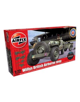 AIRFIX 1/72 SCALE MODEL KIT - 02339 WW2 JEEP AI02339