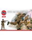 AIRFIX VINTAGE CLASSICS 1/32 SCALE MODEL KIT MILITARY FIGURES - A02718V - WWII British Infantry