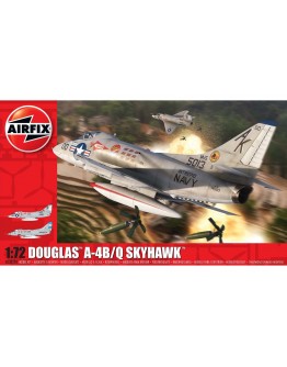 AIRFIX 1/72 SCALE MODEL AIRCRAFT KIT - A03029A - Douglas A-4B/Q Skyhawk 