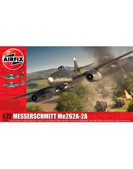 AIRFIX 1/72 SCALE MODEL AIRCRAFT KIT - A03090 - Messerschmitt Me262A-2a 