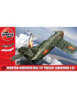 AIRFIX 1/72 SCALE MODEL AIRCRAFT KIT - A03091 - MIG 17