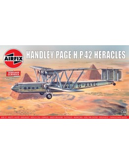 AIRFIX VINTAGE CLASSICS 1/144 SCALE MODEL KIT-  A03172V - Handley Page H.P.42 Heracles
