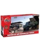 AIRFIX 1/76 SCALE MODEL KIT - 03306 BEDFORD QLT & BEDFORD QLD TRUCKS AI03306