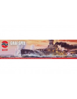AIRFIX VINTAGE CLASSICS 1/600 SCALE MODEL KIT -  A04211V - Admiral Graf Spee 