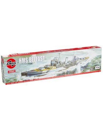 AIRFIX VINTAGE CLASSICS 1/600 SCALE MODEL KIT - A04212V - HMS BELFAST 