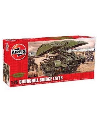 AIRFIX 1/76 SCALE MODEL KIT - 04301V CHURCHILL BRIDGE LAYER TANK AI04301V