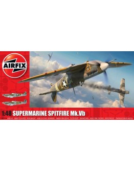 AIRFIX 1/48 SCALE MODEL AIRCRAFT KIT - 05125A  SPITFIRE MKVB AI05125A