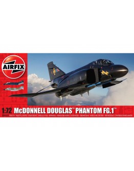 AIRFIX 1/72 SCALE MODEL AIRCRAFT KIT - A06019 - McDonnell Douglas Phantom FG.1 RAF 