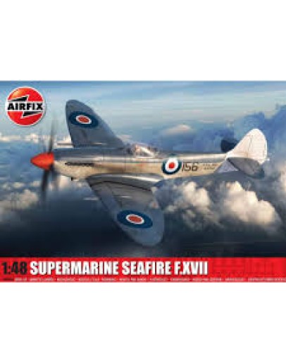 AIRFIX 1/48 SCALE MODEL AIRCRAFT KIT - 06102A SEAFIRE F.XVII AI06102A