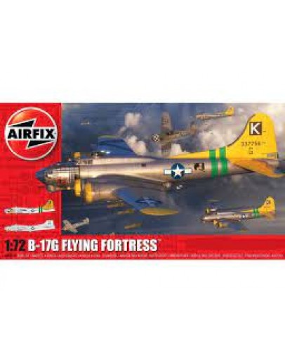 AIRFIX 1/72 SCALE MODEL AIRCRAFT KIT - A08017B - B-17G FLYING FORTRESS