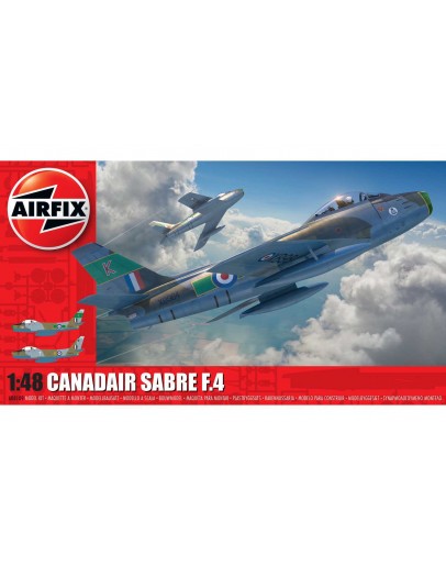 AIRFIX 1/48 SCALE MODEL AIRCRAFT KIT - A08109 Canadair Saber F.4