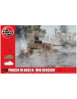 AIRFIX 1/35 SCALE MILITARY MODEL KIT - 1351 - Panzer IV Ausf.H, Mid Version