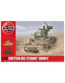 AIRFIX 1/35 SCALE MILITARY MODEL KIT - 1358 - British M3 Stuart 'Honey'