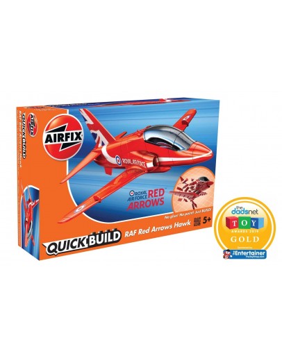 AIRFIX QUICKBUILD - J6018 - RAF Red Arrows Hawk