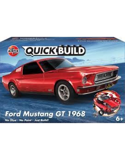 AIRFIX QUICKBUILD - J6035 - FORD MUSTANG GT 1968 AIJ6035