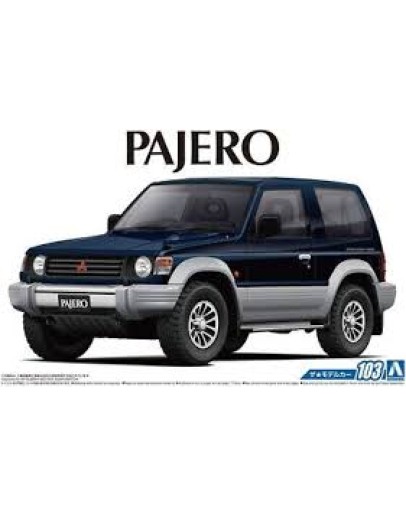 AOSHIMA 1/24 SCALE PLASTIC MODEL KIT - 05697 PAJERO AOS05697