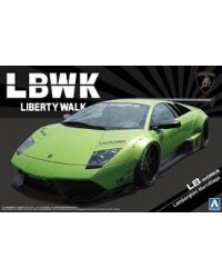 AOSHIMA 1/24 SCALE PLASTIC MODEL KIT - 05994 LAMBO MURCELAGO AOS05994