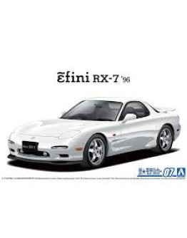 AOSHIMA 1/24 SCALE PLASTIC MODEL KIT - 06127 MAZDA RX7 97  AOS06127