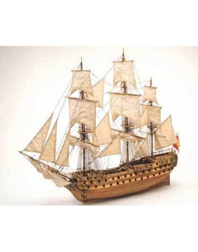 ARTESANIA LATINA WOODEN SHIP KIT - 22860 - 1/90 SCALE SAN JUAN NEPOMUCENO BOAT NAVIO ESPANOL - 1765