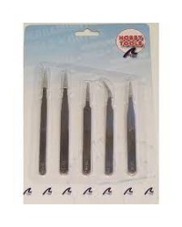ARTESANIA LATINA HOBBY TOOLS - 27068 - Tweezer Set Fine Stainless (5)