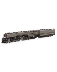 ATHEARN N SCALE STEAM LOCOMOTIVE - 25544 -UNION PACIFIC 4-6-6-4 CHALLENGER  #3979 UP GREY ATH25544