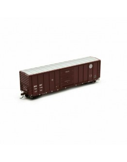 ATHEARN HO SCALE WAGON - 76336 - 50ft PS 5277 Boxcar - BNSF - Brown/Silver Roof # BNSF 723149