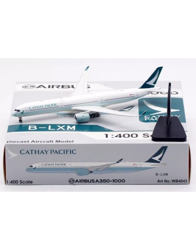 AVIATION 400 1/400 SCALE DIE-CAST MODEL - WB4043 - Cathay Pacific Airbus A350-1000