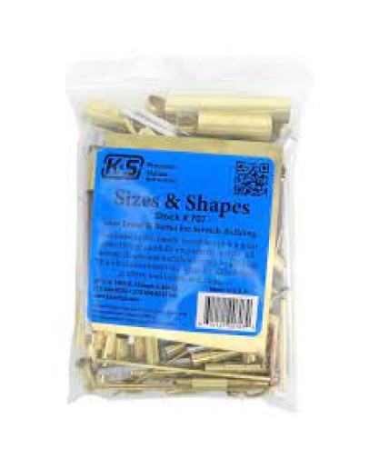 K & S PRECISION METALS - 707 - ASSORTED SHAPES/SIZES KS707