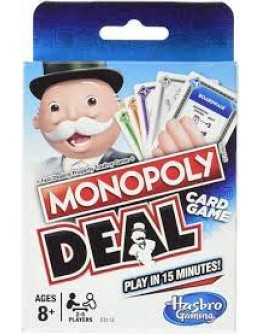 HASBRO MONOPOLY CARD GAME HASE3113