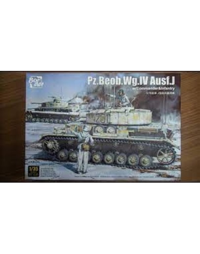 BORDER 1/35 PLASTIC MODEL KIT - BDMBT006 - PANZER 4J BDMBT006